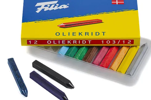 Filia - Oliekridt - 12 Farver