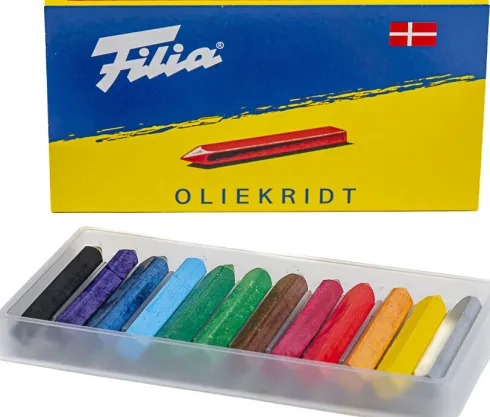 Filia - Oliekridt - 12 Farver