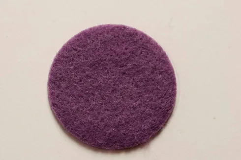Filtrulle - Lyselilla - Polyester Filt - 45 CM X 5 M