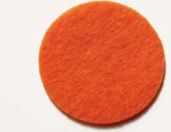 Filtrulle - Orange - Polyester Filt - 45 CM X 5 M