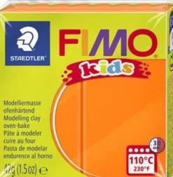 Fimo - Ler Til Ovn - Kids - Orange - 42 G