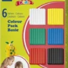 Fimo - Ler Til Ovn - Kids - Standardfarver - 6X42 G