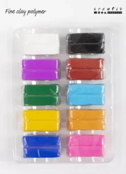 Fine Clay Polymer - Colorful - 10X20 G
