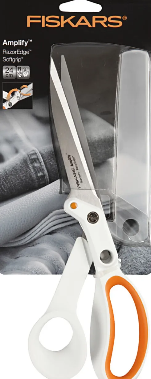 Fiskars - Amplify Razoredge - Skræddersaks - L 24 CM - Højre