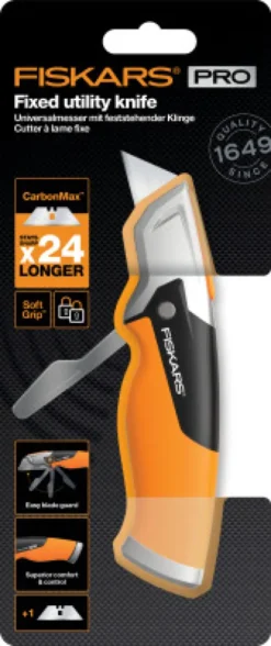 Fiskars - Carbonmax Folding Utility Knife - Universalkniv