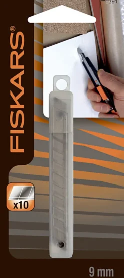 Fiskars - Knivblade Til Hobbykniv - B 9 MM - 10 Stk - 1391