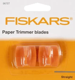 Fiskars - Paper Trimmer Blades - Udskiftningsknive - 2 Stk - 9675T