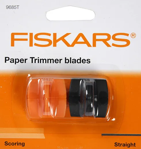 Fiskars - Paper Trimmer Blades - Falseblad Og Udskiftningskniv - 9685T