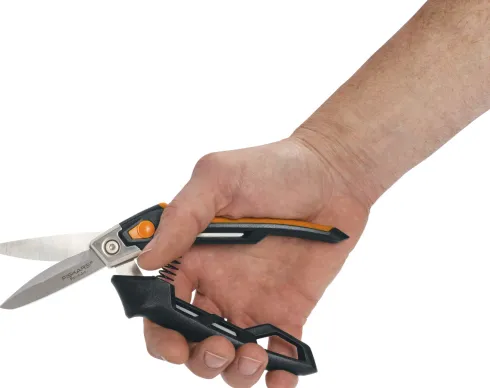 Fiskars - Pro Powerarc Heavy Duty Utility Snip - Universalsaks - 21 CM
