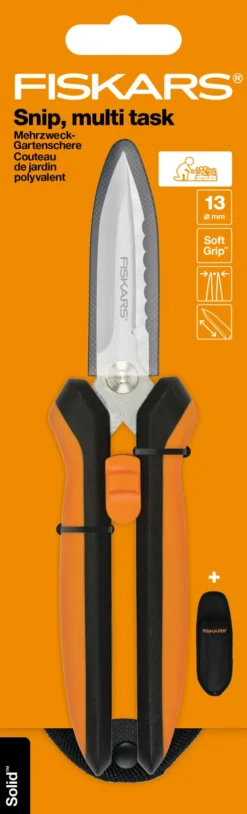 Fiskars - Solid Snip Sp320 - Multi Havesaks