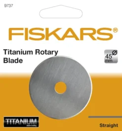 Fiskars - Titanium Rotary Blade - Rulleblad - Ø 45 MM - 9737