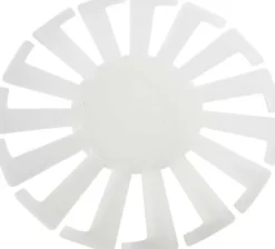 Flet-Let-Skabelon - H 8 CM - Ø 14 CM - Transparent - 10 Stk