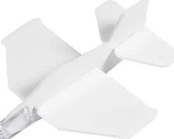 Flyvemaskiner - L 11,5-12,5 CM - B 11-12 CM - Hvid - 3 Stk