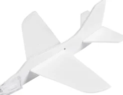 Flyvemaskiner - L 11,5-12,5 CM - B 11-12 CM - Hvid - 3 Stk