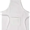 Forklæde Til Voksne - Str. M-Xl CM - L 84 CM - B 65 CM - Hvid