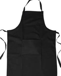 Forklæde Til Voksne - Str. M-Xl CM - L 89 CM - B 66 CM - Sort