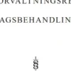Forvaltningsret - Sagsbehandling