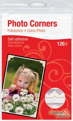 Fotohjørner - B 10 MM - 110 G - Creme - 108 Stk