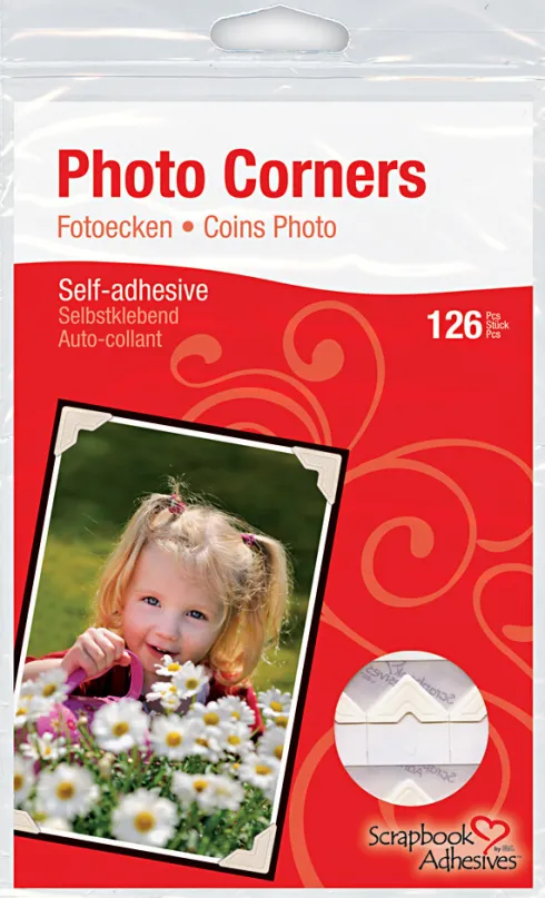 Fotohjørner - B 10 MM - 110 G - Creme - 108 Stk