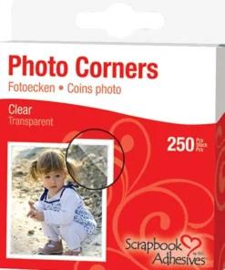 Fotohjørner - B 10 MM - Klar - 250 Stk