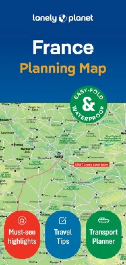 France - Planning Map - Lonely Planet