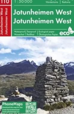 Freytag & Berndt - Jotunheimen West Hiking & Cycling Map