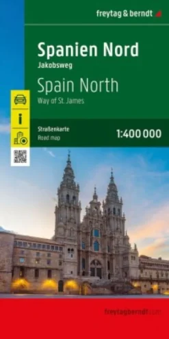 Freytag & Berndt - Spanien Nord: Camino De Santiago - Jakobsweg - Spain North: Way Of St. James