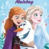 Frost Malebog Med Klistermærker - 6 Stk