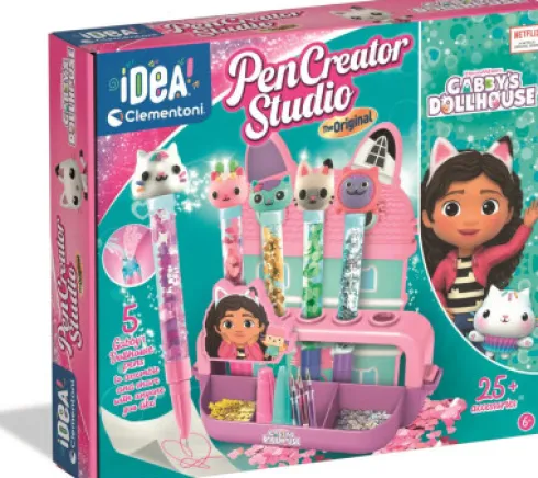 Gabby's Dollhouse - Kuglepen DIY Sæt - Clementoni Idea