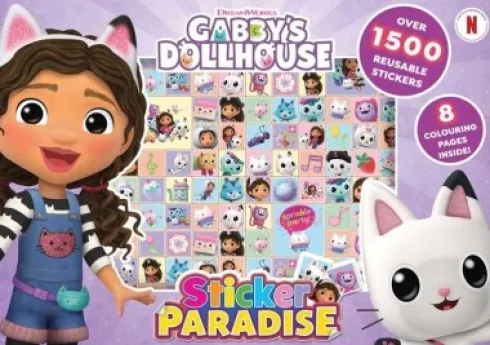 Gabby´S Dollhouse Sticker Paradise Set