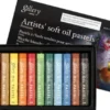 Gallery - Artists Soft Oil Pastels - Oliekridt - Flere Farver - 12 Stk