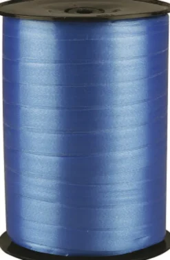 Gavebånd - Blå - B 10 MM - Blank - 250 M