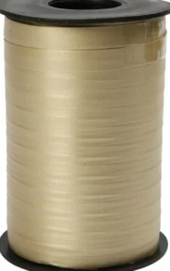 Gavebånd - B 10 MM - Mat - Guld - 250 M