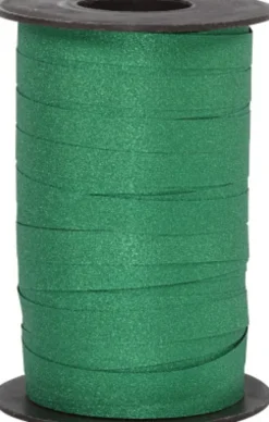 Gavebånd - Grøn - B 10 MM - Glitter - 100 M