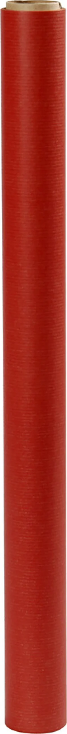Gavepapir - Rød Ensfarvet - B 50 CM - 60 G - 5 M