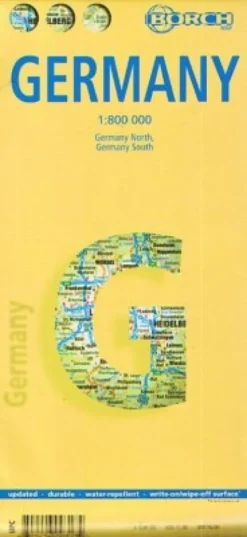Germany Deutschland - Borch Maps