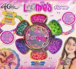 4-Girlz - Loomies Flower DIY Smykkesæt For Børn - Vn 63003