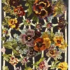 Glansbilleder - Blomster Stedmoder - 2 Ark