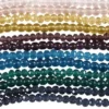 Glas- Og Facetperler - Ø 4 MM - Hulstr. 1 MM - 12X45 Stk