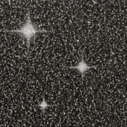 Glitterfilm - B 35 CM - Tykkelse 110 My - Sort - 2 M