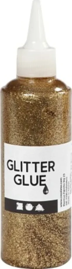 Glitterlim - Guld - 118 ML