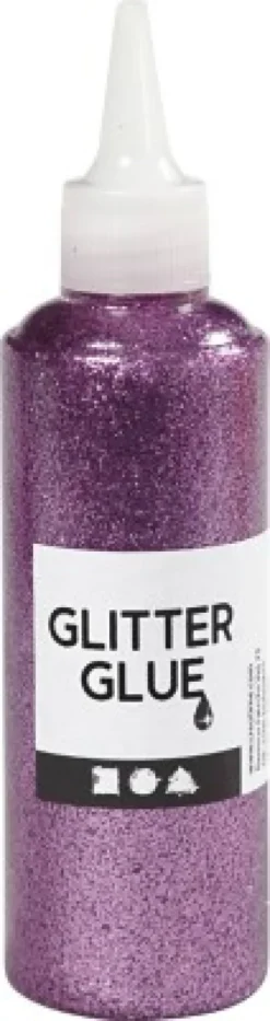 Glitterlim - Lilla - 118 ML