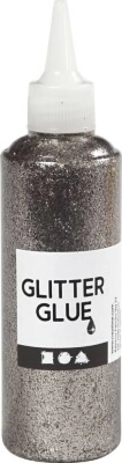 Glitterlim - Sølv - 118 ML
