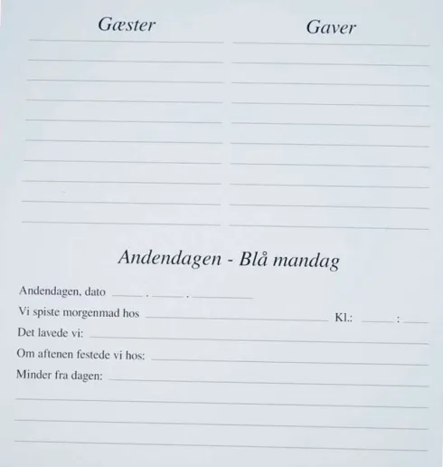 Goldbuch Konfirmationsalbum 20 X 20 Blågrå