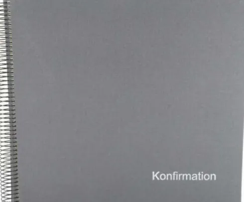 Goldbuch Spiral Konfirmation - Grå