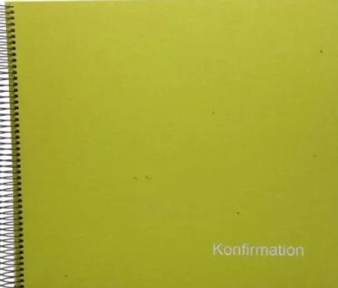 Goldbuch Spiral Konfirmation - Lime