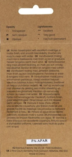 Gouache Maling - Hvid - 3X20 ML