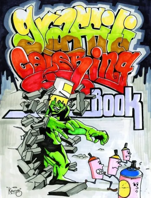 Graffiti Coloring Book