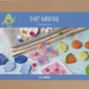 Gruppe DIY Kit Sæbefremstilling - Blå - Grøn - Orange - Pink