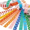 Guirlandestrimler Med Print - Mønstret - L 16 CM - B 15 MM - 400 Stk